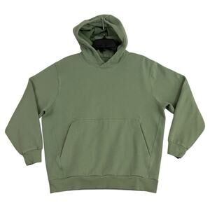 lululemon Steady State Pullover Hoodie Mens Size Small Green Palm Court LM3ERZS